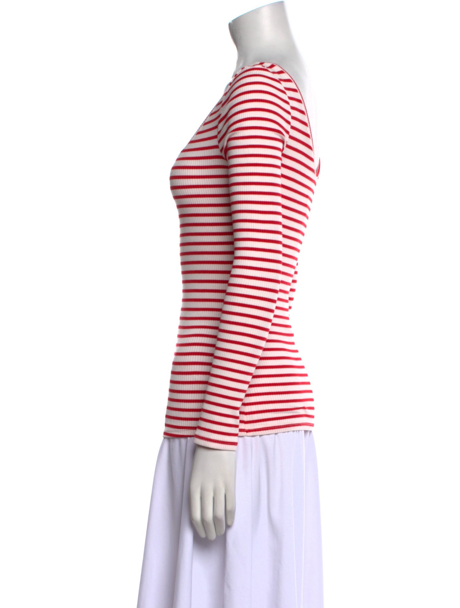 Hatch Striped Scoop Neck T-Shirt
